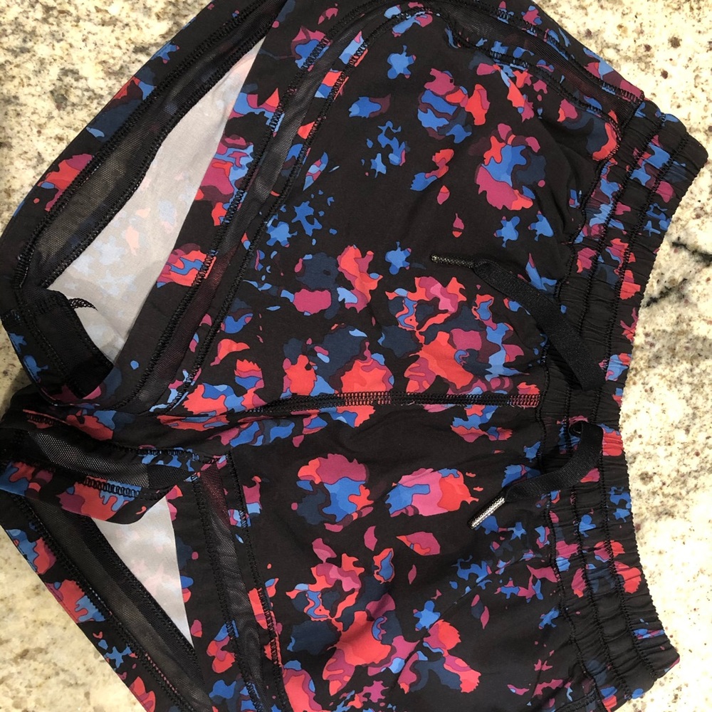 Lululemon colorful shorts